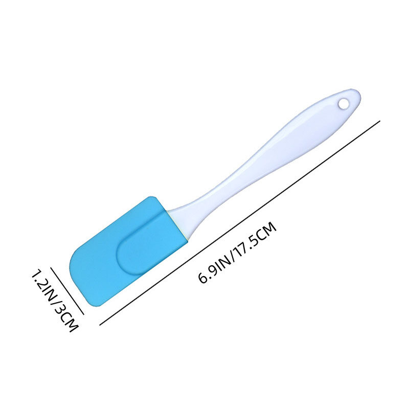 Houseeker Useful Silicone Cake Scraper Multi-Purpose Buttter Spatula Cake Cream Mixer Utensil Baking Tools