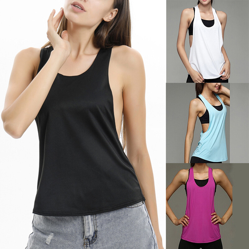 Women Fitness Sports Tank Tops Seamless 