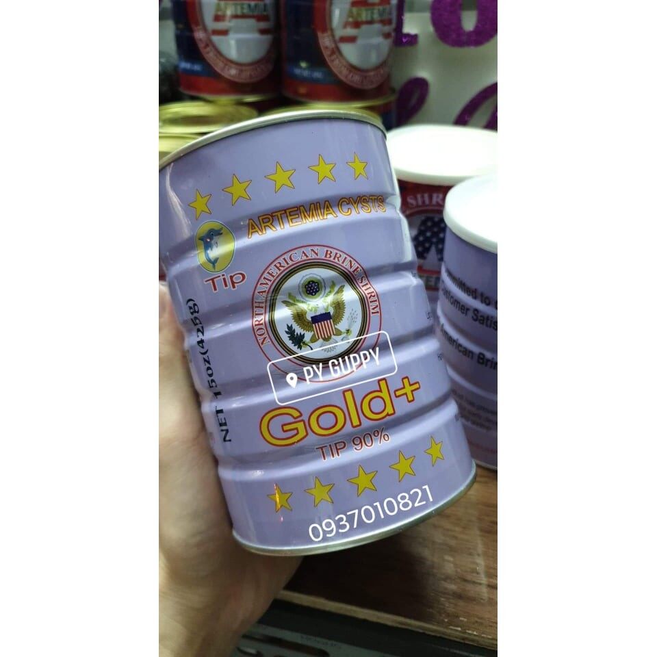 Trứng Artemia Mỹ tỷ lệ 90%(Hủ 50gr)