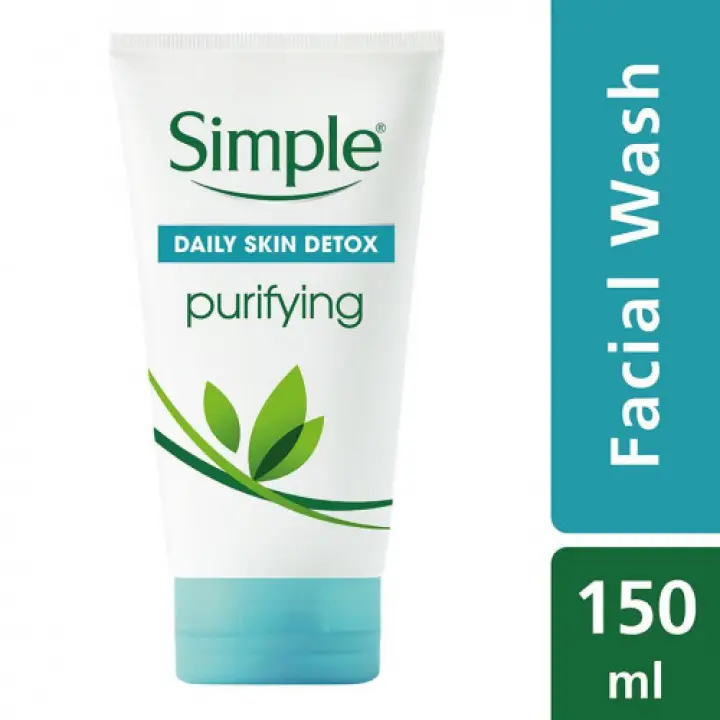 daily skin detox purifying face wash