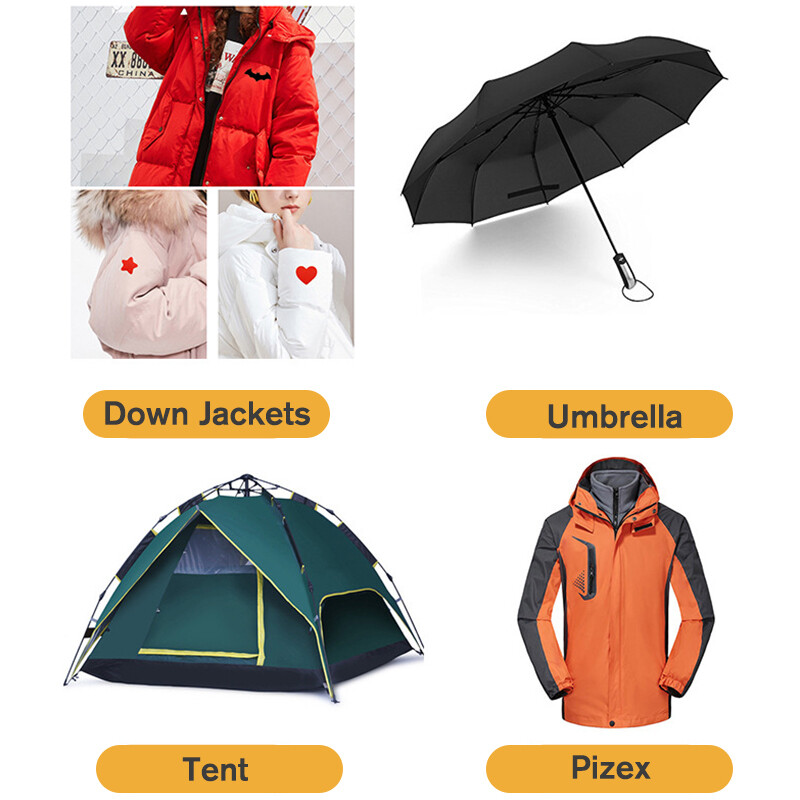 Graceful Down Jacket Patch Self-adhesive Patching Clothes Hole Free Seamless Repair