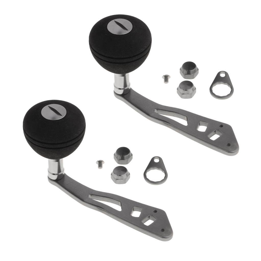 3pcs Baitcasting Reel Handle Screw Cap Fishing Reel Handle Accessories Parts
