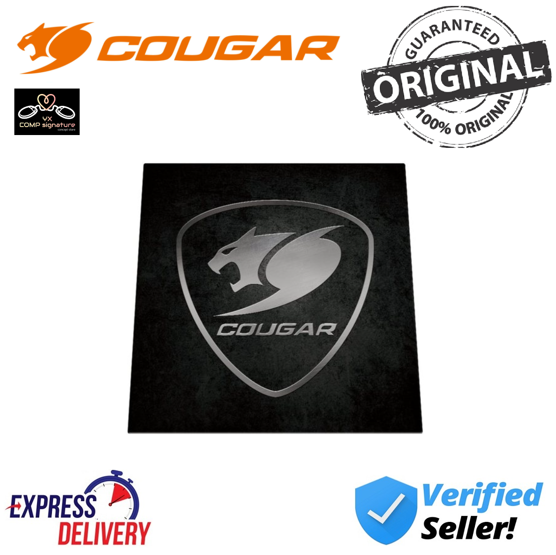 cougar command gaming chair floor mat