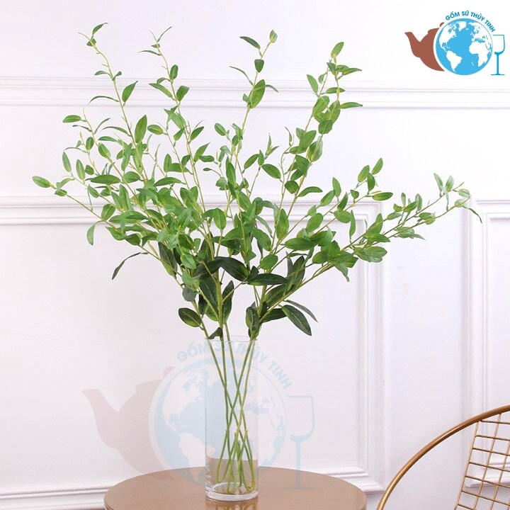 D10cm x h30cm lọ hoa bình bông thủy tinh trang trí