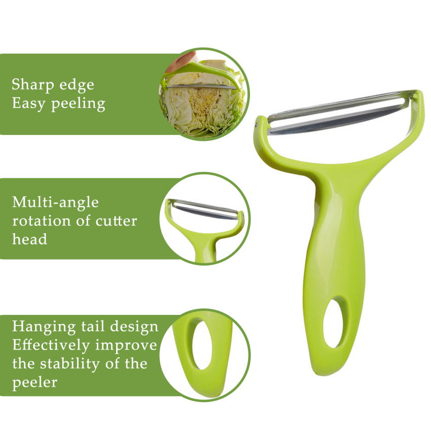 【Ready Stock】Vegetable Cutter Cabbage Slicer Vegetables Graters Cabbage Shredder Fruit Peeler Knife Potato Zesters Cutter Kitchen Gadgets