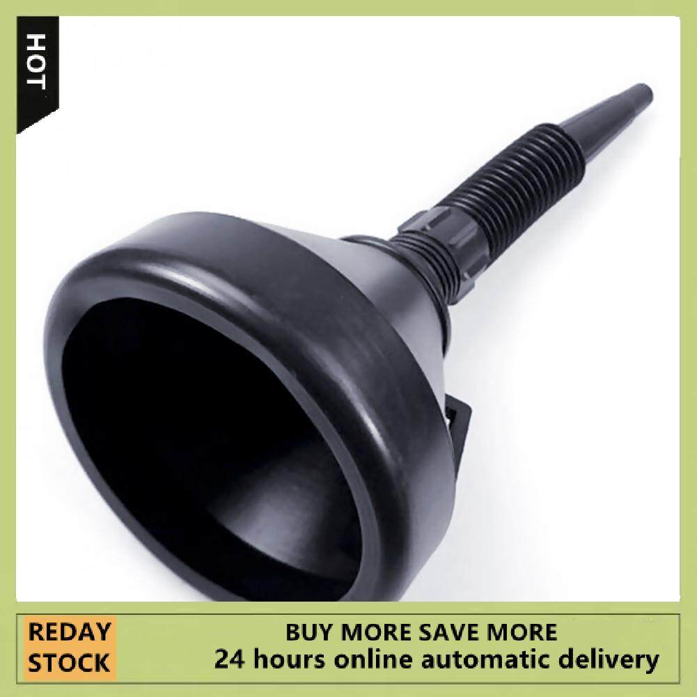 Car Plastic Funnels Motorcycle Gasoline Fuel Neck Removable Spout