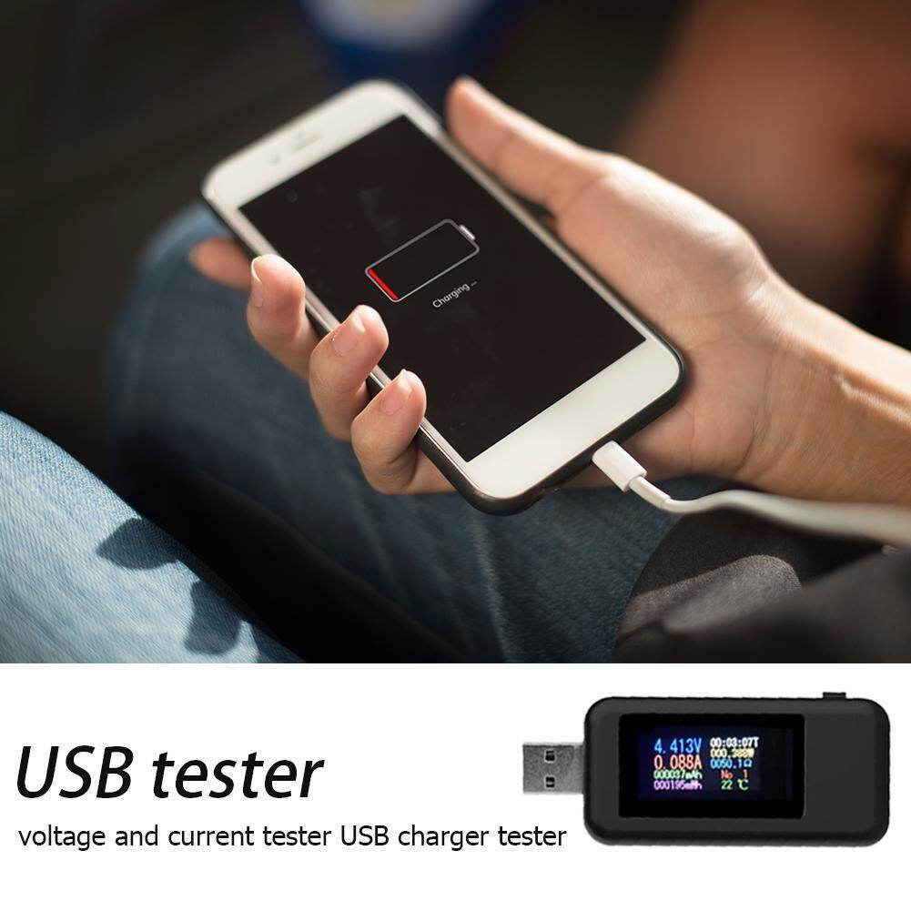 10 in 1 Digital Dispay DC USB Tester Current Voltage Charger Voltmeter