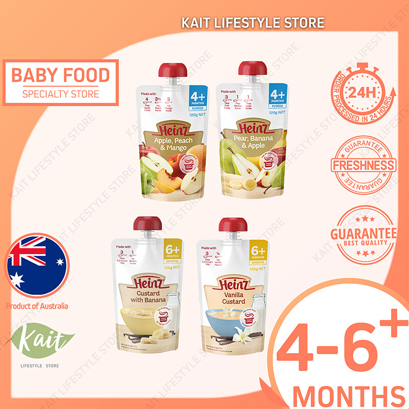 heinz mango and vanilla custard