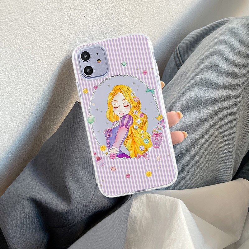 Costum Snow White Alice Princess Mermai Pattern Clear Shockproof Case Anti-fall Soft Case For iPhone 15 14 PRO MAX 14Pro 14Plus 14Promax 13 13pro 13promax 12 12pro 12 Pro Max 11 11pro 11proMax 7 8 7plus 8plus X XR XS MAX 6 6s 6plus 6splus SE 2020