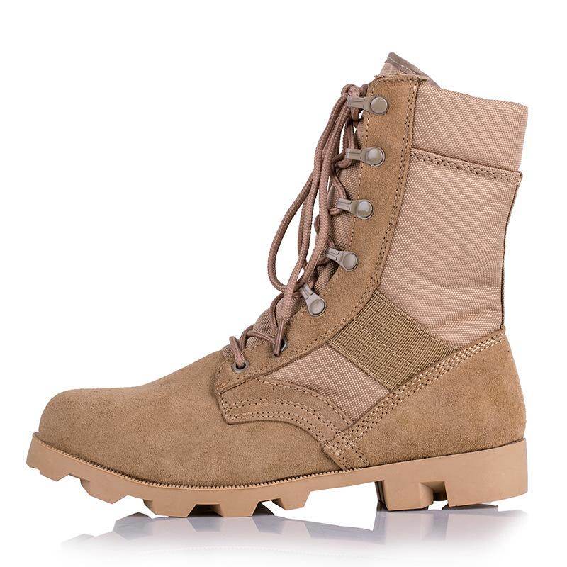 High Top Combat Boots Security Training Boots Outdoor Desert Boots