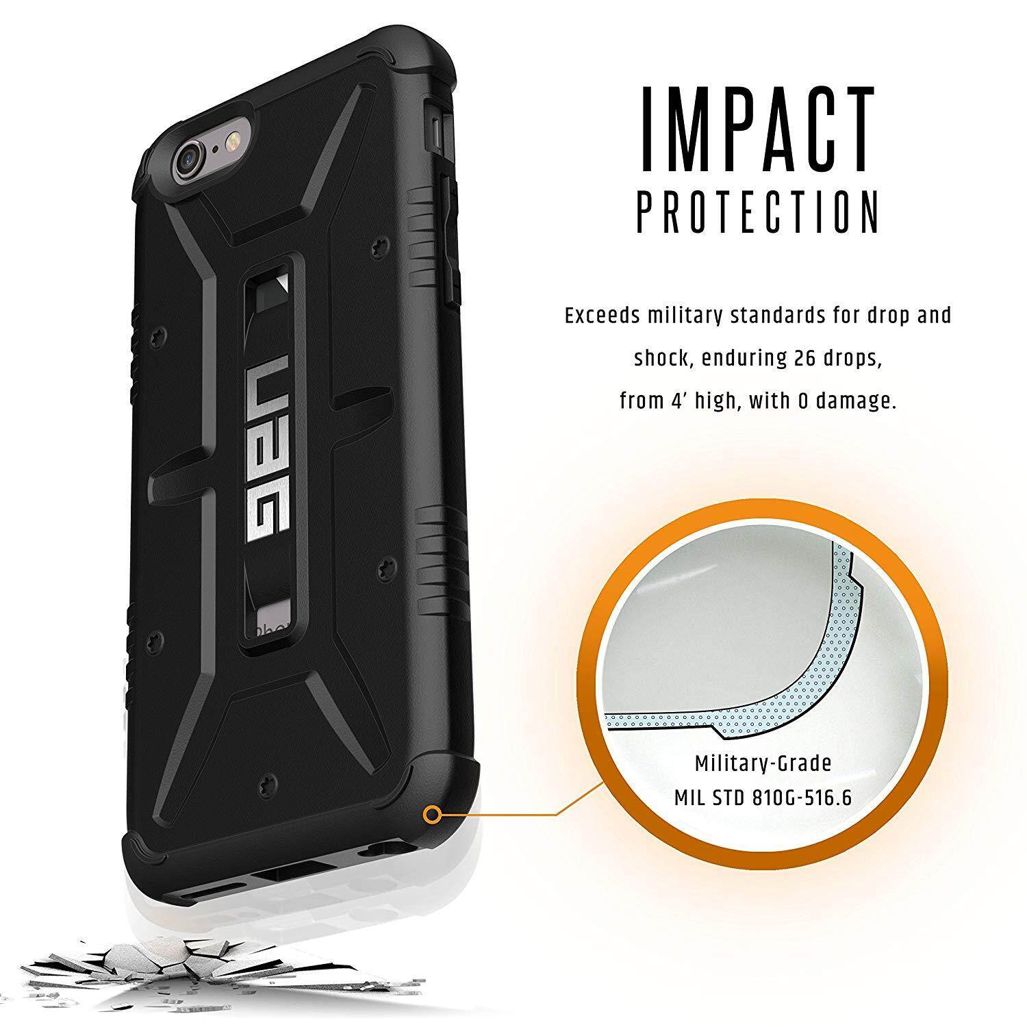 Original UAG Apple iPhone 8 / iPhone 7 / iPhone 6/6s / iPhone 8 Plus / 7 Plus / iPhone 6 / 6s Plus Pathfinder Series Case