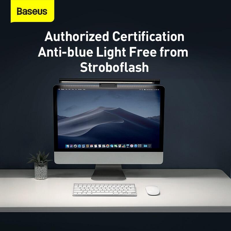 Baseus Computer Screen Light LED Desk Lamp Asymmetric Light Source Screen Hanging Light Screen Night Light For Reading Light Bar Table Lamp Office