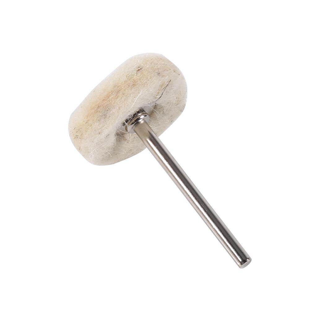 10 Chiếc 25 Mm Len Nỉ Đánh Bóng ĐỆM PHỒNG Máy Khoan Bánh Bàn Chải Có Tay Cầm Cho Dụng Cụ Xoay