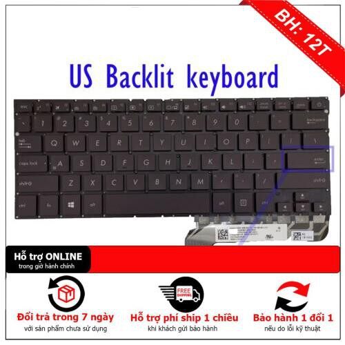 Bàn phím laptop asus zenbook ux430u ux430ua ux430uq