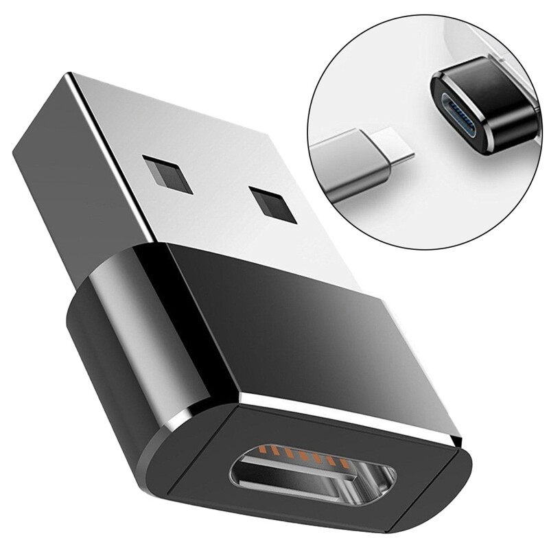 Bộ Chuyển Đổi Đầu Nối Usb Type A Đực Sang Usb Type C Cái Bộ Chuyển Đổi Sạc Truyền Dữ Liệu Chuẩn Usb Type-C Cho Iphone12