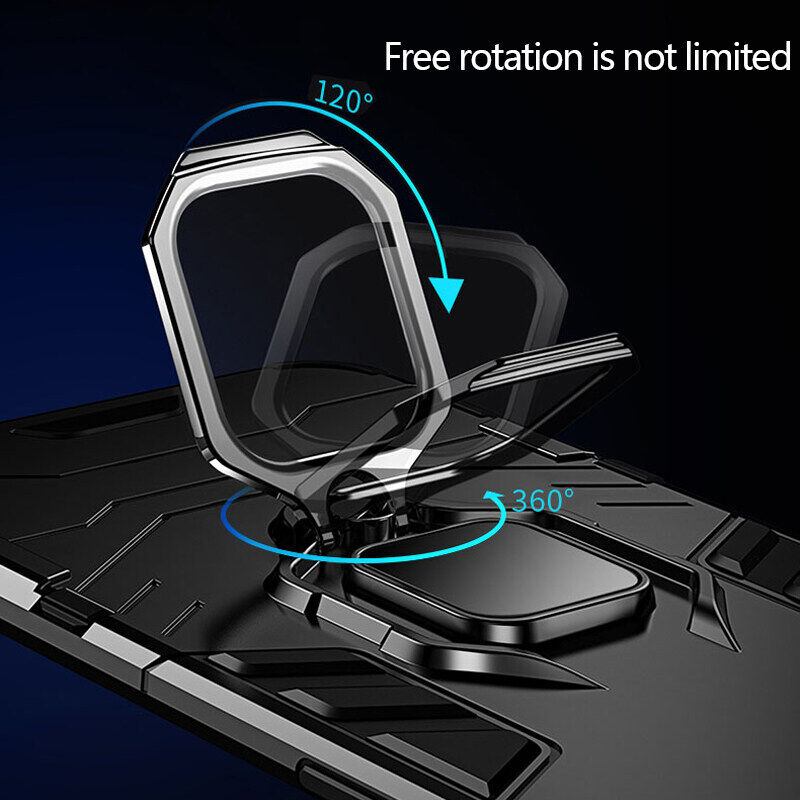 LIFEBELLE Ốp Cho Realme Narzo 50i Ốp Điện Thoại Áo Giáp Chống Sốc Ốp Lưng Cứng Cao Su Silicon TPU Mềm Đa Chất Liệu Ốp Bảo Vệ Toàn Bộ Giá Đỡ Nam Châm Cho Xe Hơi Giá Đỡ Nhẫn