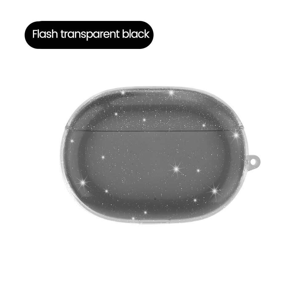 Liplasting Earphone Case For Beats Studio Buds Protective Cover Anti-fall Anti-scratch Shockproof Dustproof Shell Protector With Keychain