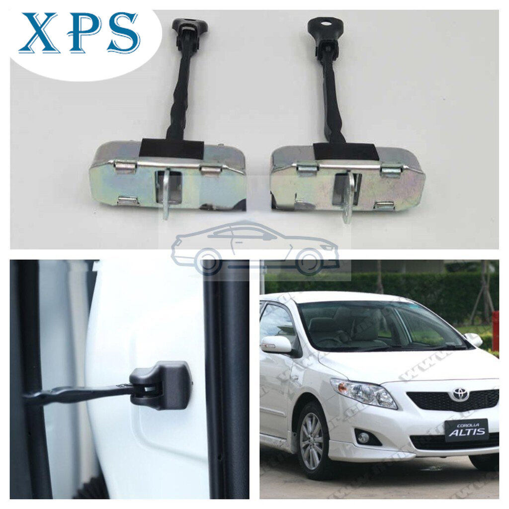 Xps for corolla door stopper car door checker for toyota corolla altis zre15 2007 2008 2009 2010 2011 2012 2013 door check strap stay stopper