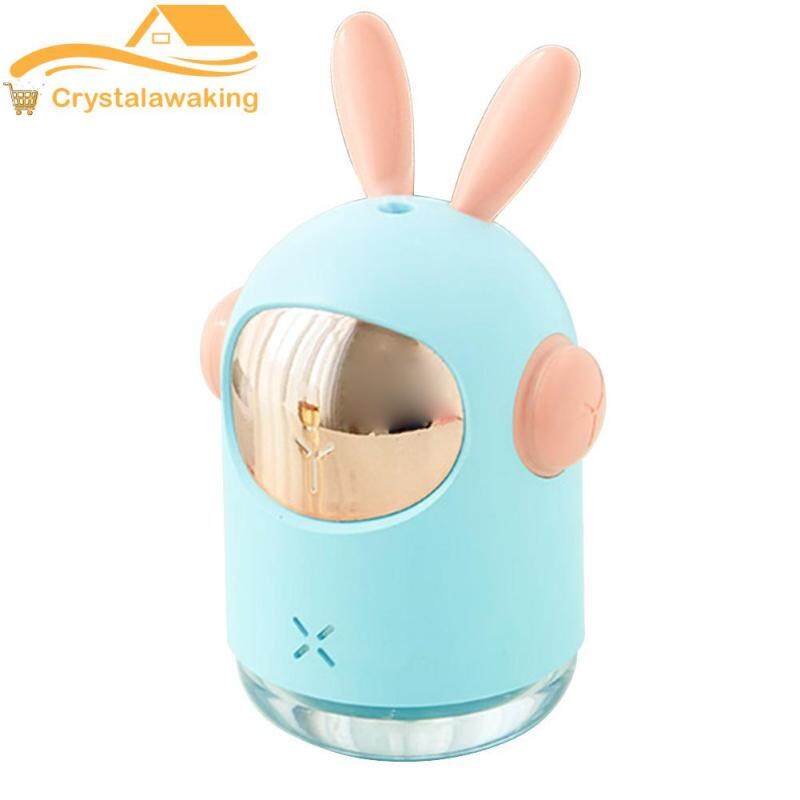 300ml Rabbit Ultrasonic Air Humidifier Aroma Essential Oil Diffuser Mist Fogger Household Car Supply Singapore