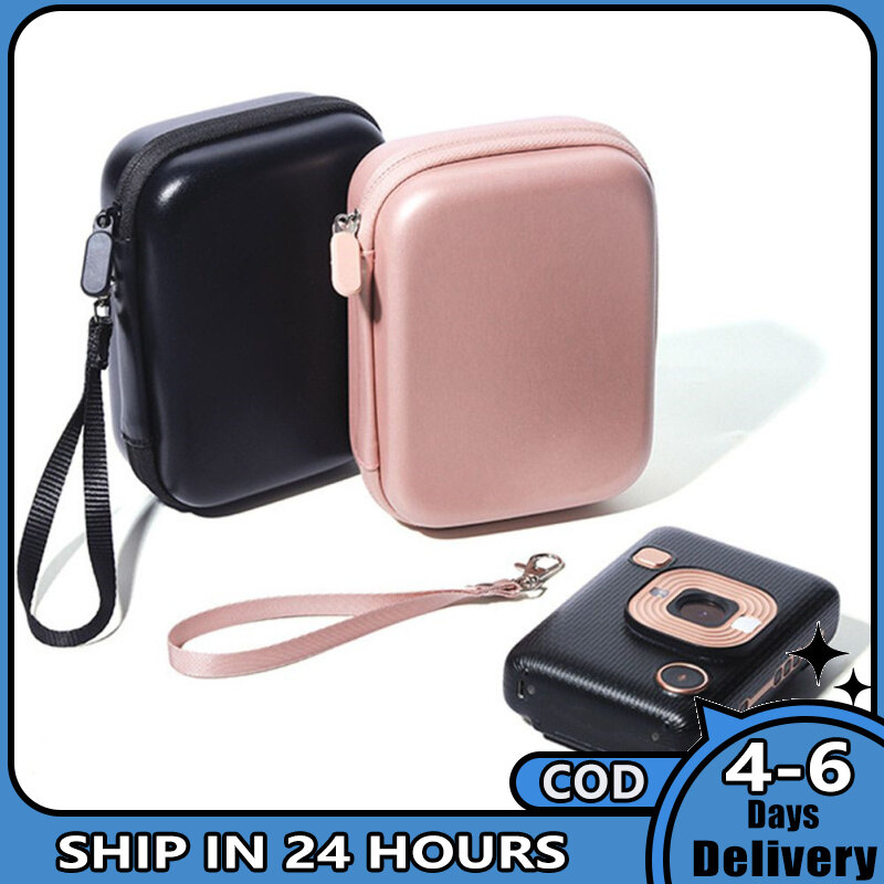 Universal Hard Shell Bag Protective Case Hard Carrying Bag Compatible For Fujifilm Instax Mini 11/EVO/Link/Liplay