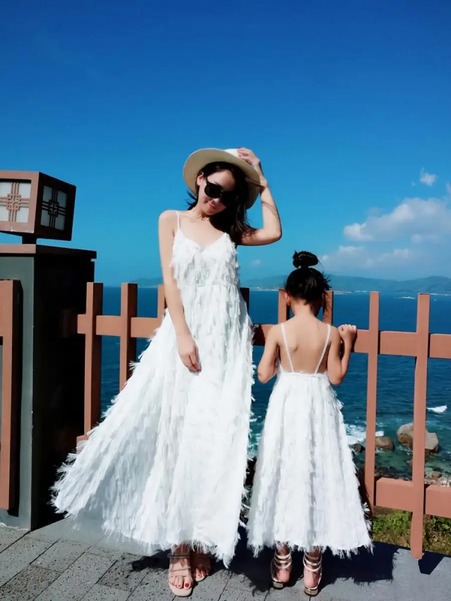 mum and daughter clothing