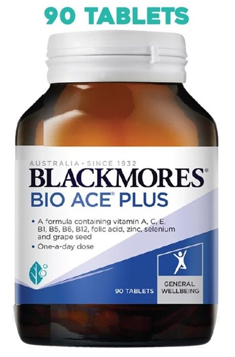 Blackmores Bio Ace Plus 30 / 90 Tabs (Blackmores MultiVitamin Minerals ...