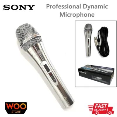 Sony Professional Dynamic Microphone Wired Mic For Vocal/Karaoke SN-909