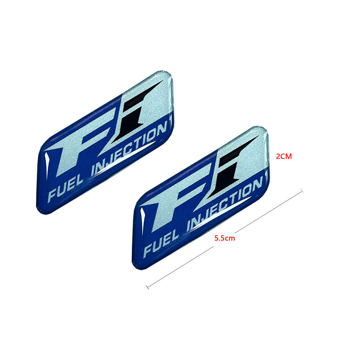 Fi biểu tượng EFI 3D Epoxy nhãn dán FI EFI hệ thống Logo thạch Gel decal cho Suzuki Raider R150 Fi gixxer FI Raider J115 FI Shooter 115 FI