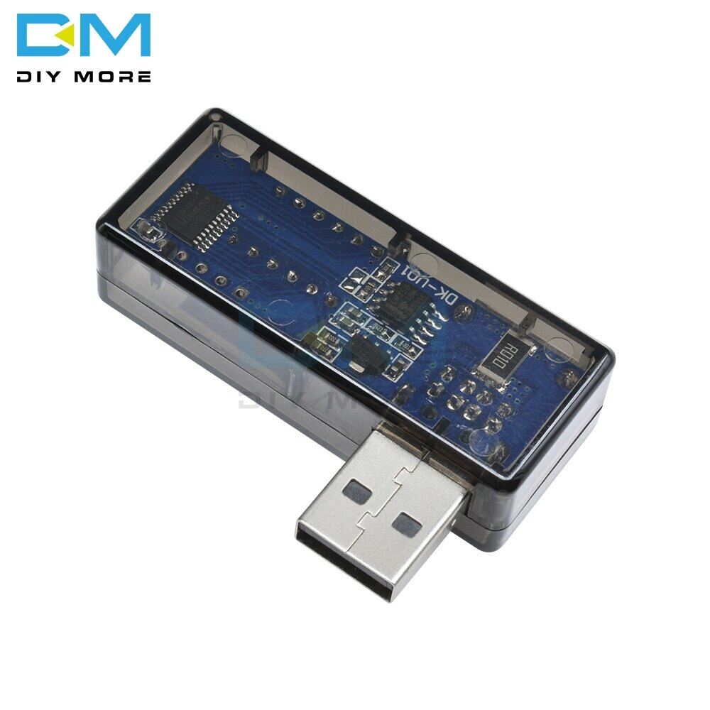 [Chính Hãng 100%] DiymoreMini 5V Đồng Hồ Đo Điện Áp Dòng Điện USB Màu Đỏ Xanh Dương 5V Thiết Bị Kiểm Tra Vôn Kế Ampe Kế Máy Dò Bộ Sạc Điện Thoại Di Động Hiển Thị Kỹ Thuật Số