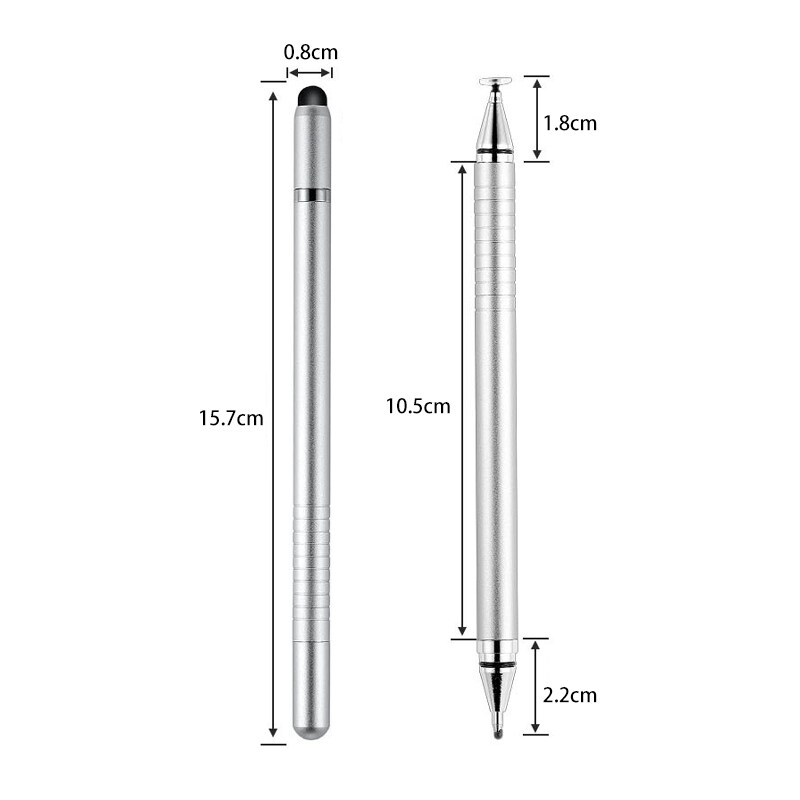 3 In 1 Stylus Pen Universal Capacitive Pencil Active Stylus Screen Pen