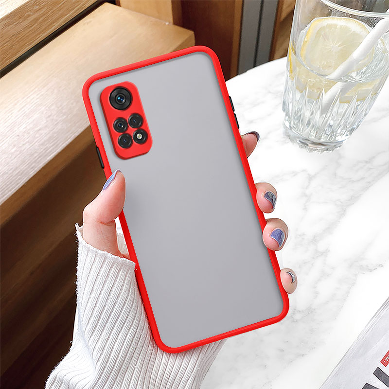 Ybd case for redmi note 11 pro 4g 5g note 11s 4g xiaomi poco m4 pro 4g poco x4 pro 5g bumper shockproof camera lens protection casing hard phone cases matte back cover