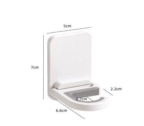 Broom Mop Holder Wall Mount Self-adhesive No Trace Mop Rack Hanger Organizer Garage Kitchen Bathroom Storage Multi-Purpose Hook