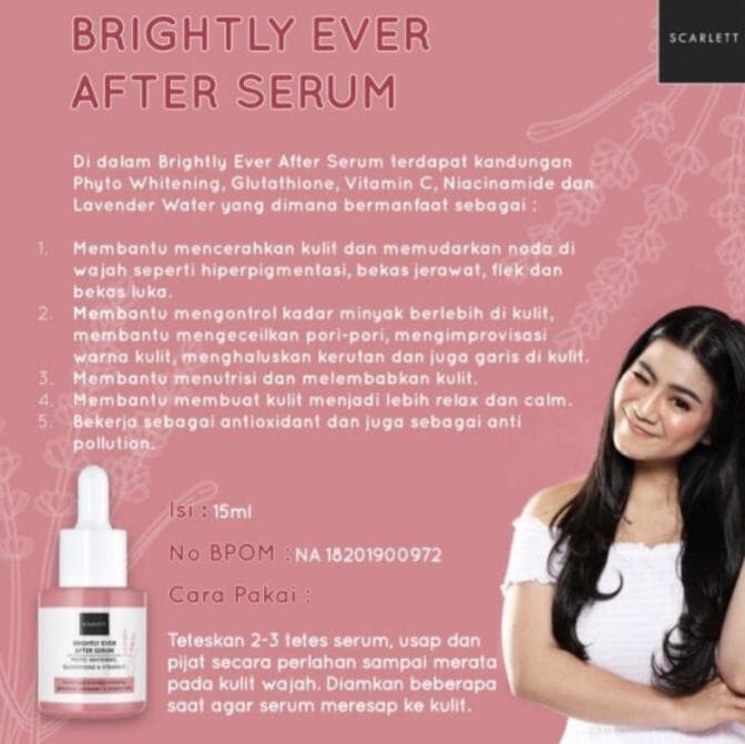 serum scarlett brightly