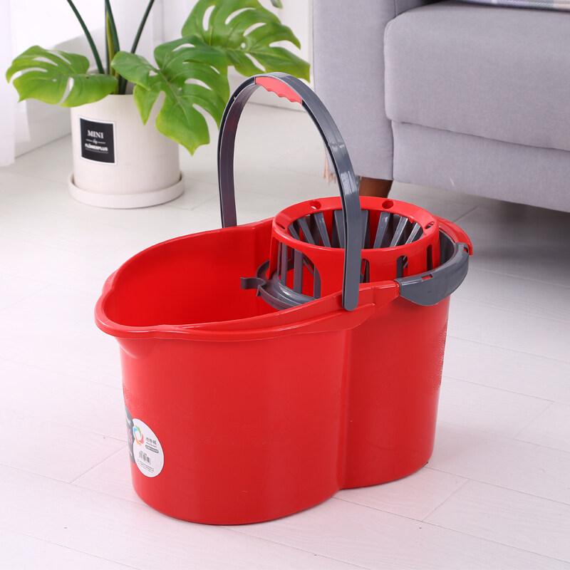 Mop bucket large mop squeezer old plastic mop bucket household squeezer