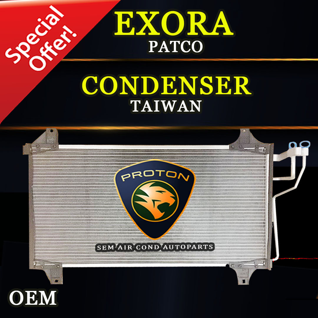 PROTON EXORA OEM PATCO TAIWAN CONDENSER/ KONDENSER (CAR AIRCOND SYSTEM