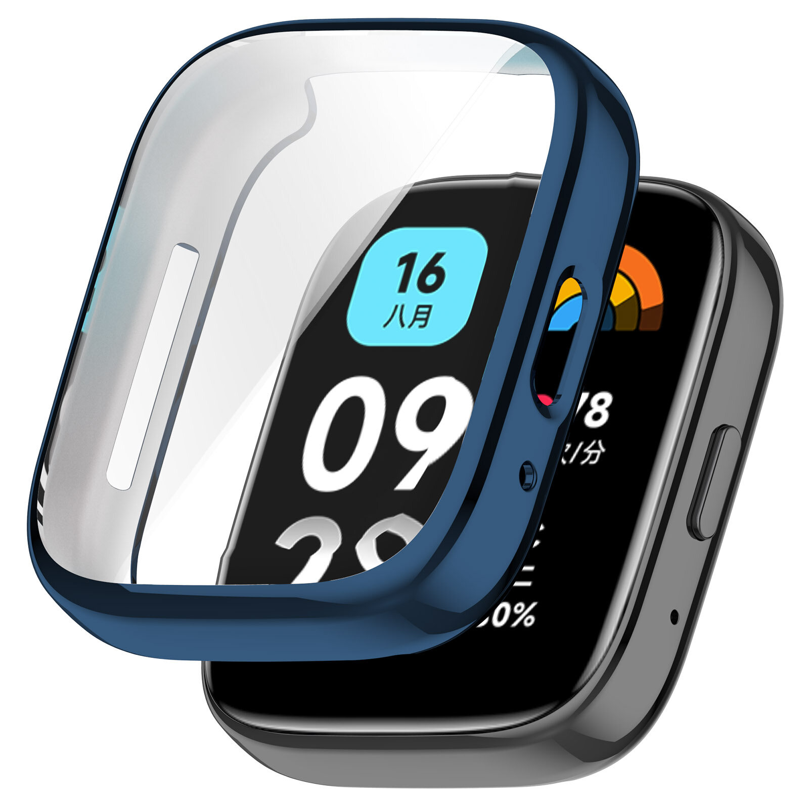 TPU Soft Protective Cover For Redmi Watch 3 Active/Redmi Watch3 Lite Case Full Screen Protector Shell Bumper Plated Cases Accessories