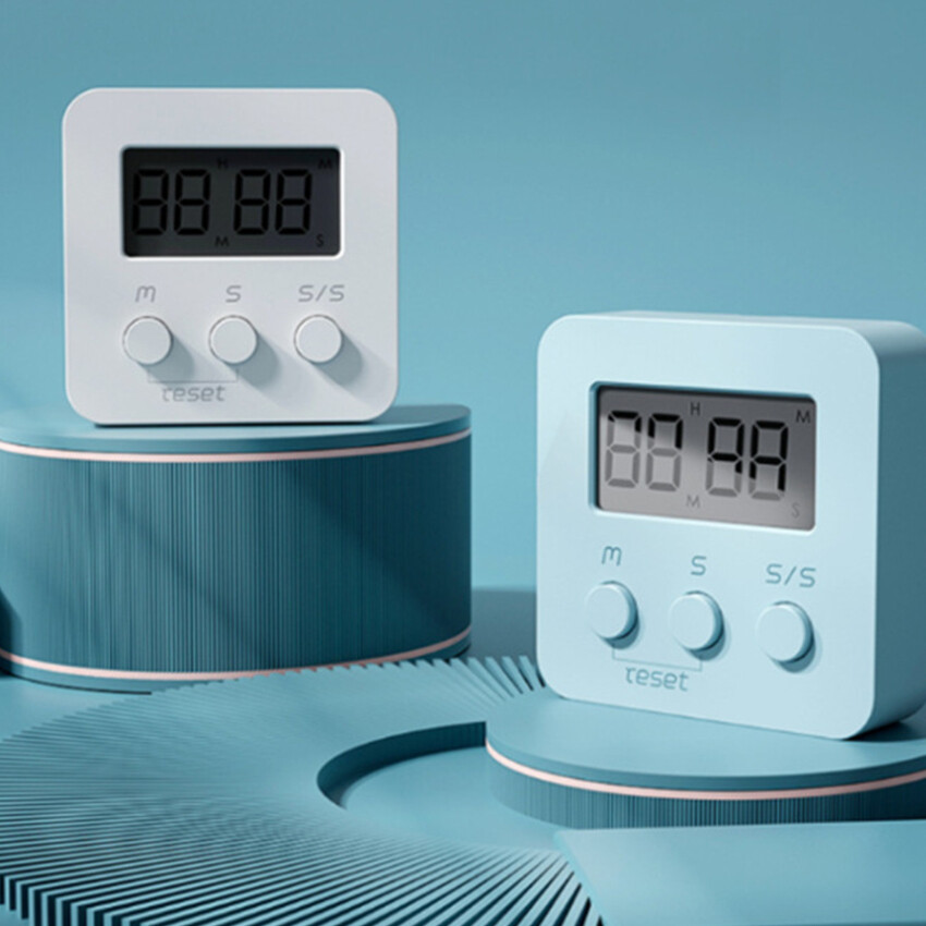Kitchen Timer, Digital Timers Loud Alarm Kitchen Timers for Cooking , Upgrade Silent Classroom Timer