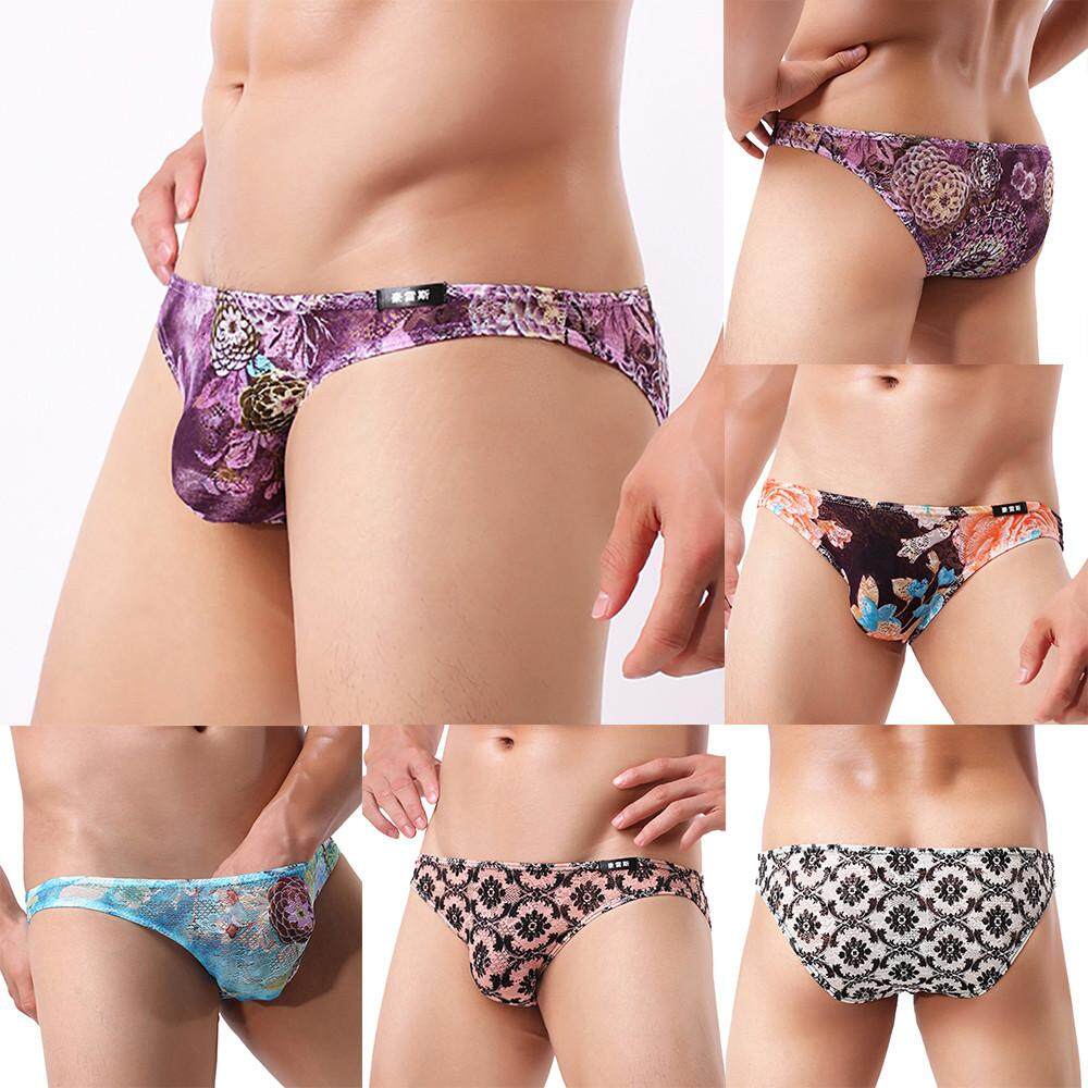 5pc Men Print Underwear Knickers Boxer Briefs Shorts Bulge Pouch Underpants By Jingmeihao