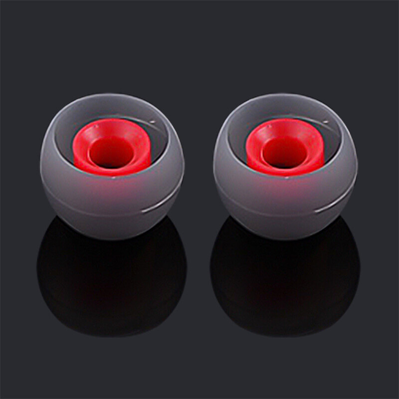 3Pairs Silicone In-Ear Earphone Covers Cap Replacement Earbud Tips Earbuds Eartips Earplug Ear Pads Cushion Fashion Universal Eartips