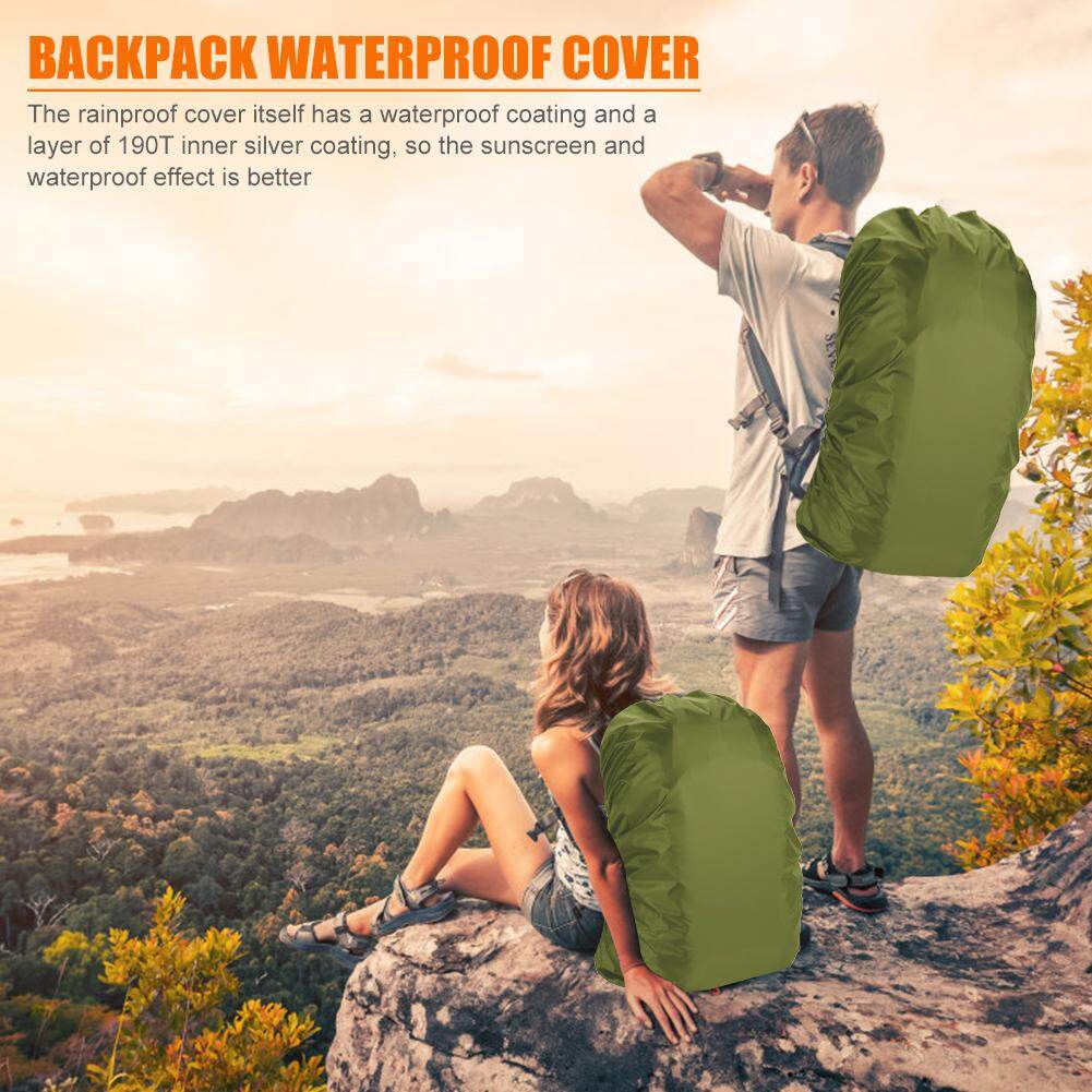 Waterproof Backpack Rain Cover Climbing Knapsack Raincover with Storage Bag