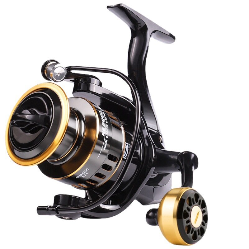 All Metal Fishing Wheel Spinning Wheel Fishing Line Wheel Fishing Line Wheel Pole Wheel Anchor Fish Wheel Long Throw Wheel Fish Wheel