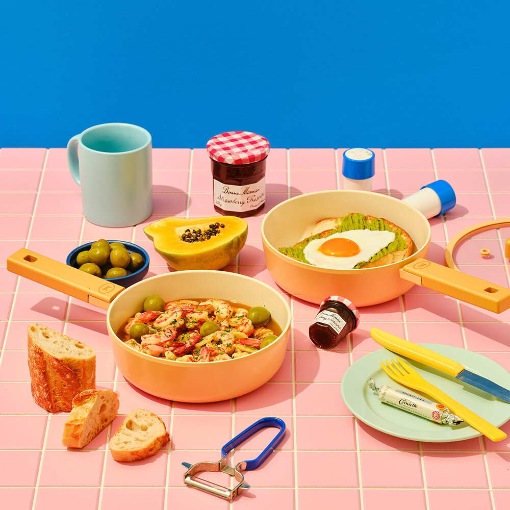 [Made in Korea] Neoflam Hei Full Induction IH Heating Wok/ Frying Pan