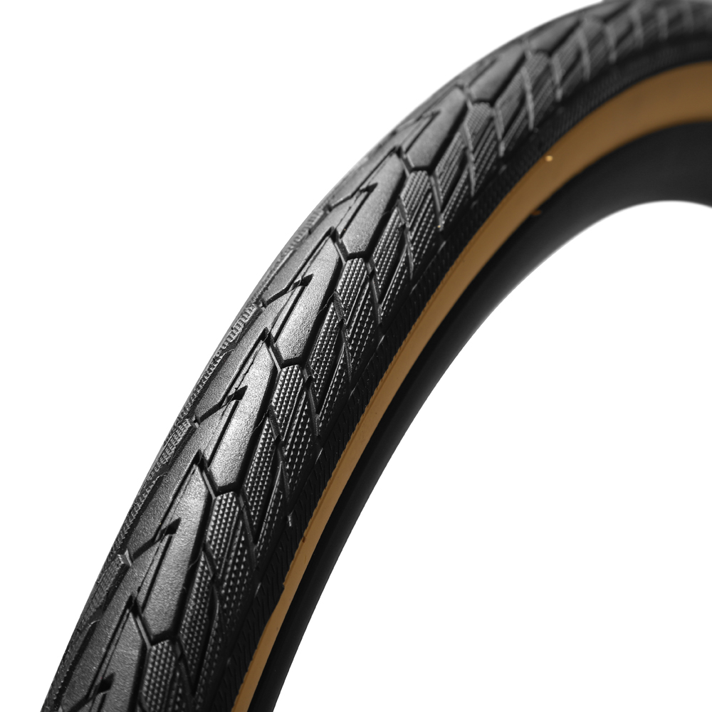 thumbnail image 2 of Pair Of Schwalbe Road Cruiser 26 X 1.75 Tires – Tan Wall, Slick Tread, Kevlar Guard 2 of 4