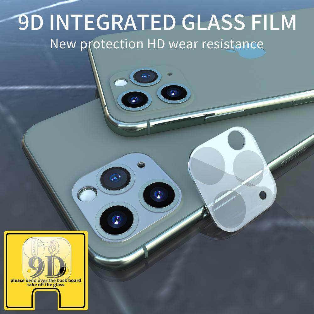 Zeallion 1Pcs Camera Len Protector case for Apple iPhone 11 12 Mini 13 14 15 Pro Max Clear Tempered Glass Anti-scratch 360 Full Protection Back Rear Camera Ring film Cover Sticker[ Ready in Stock]