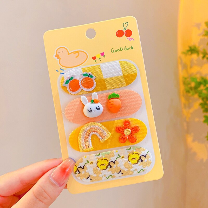 Miếng Dán Tóc Mái Dễ Thương Cho Bé Gái