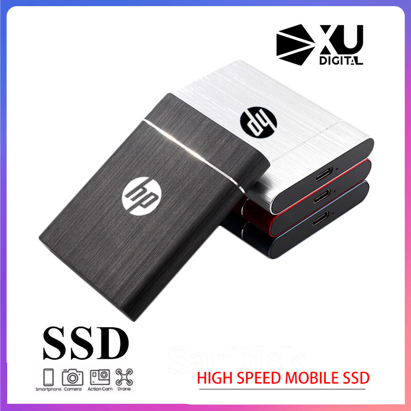HP ultra-thin high-capacity portable hard drive, 4T/8T/16T/32TB solid-state high-speed read and write, external mobile phones and computers can