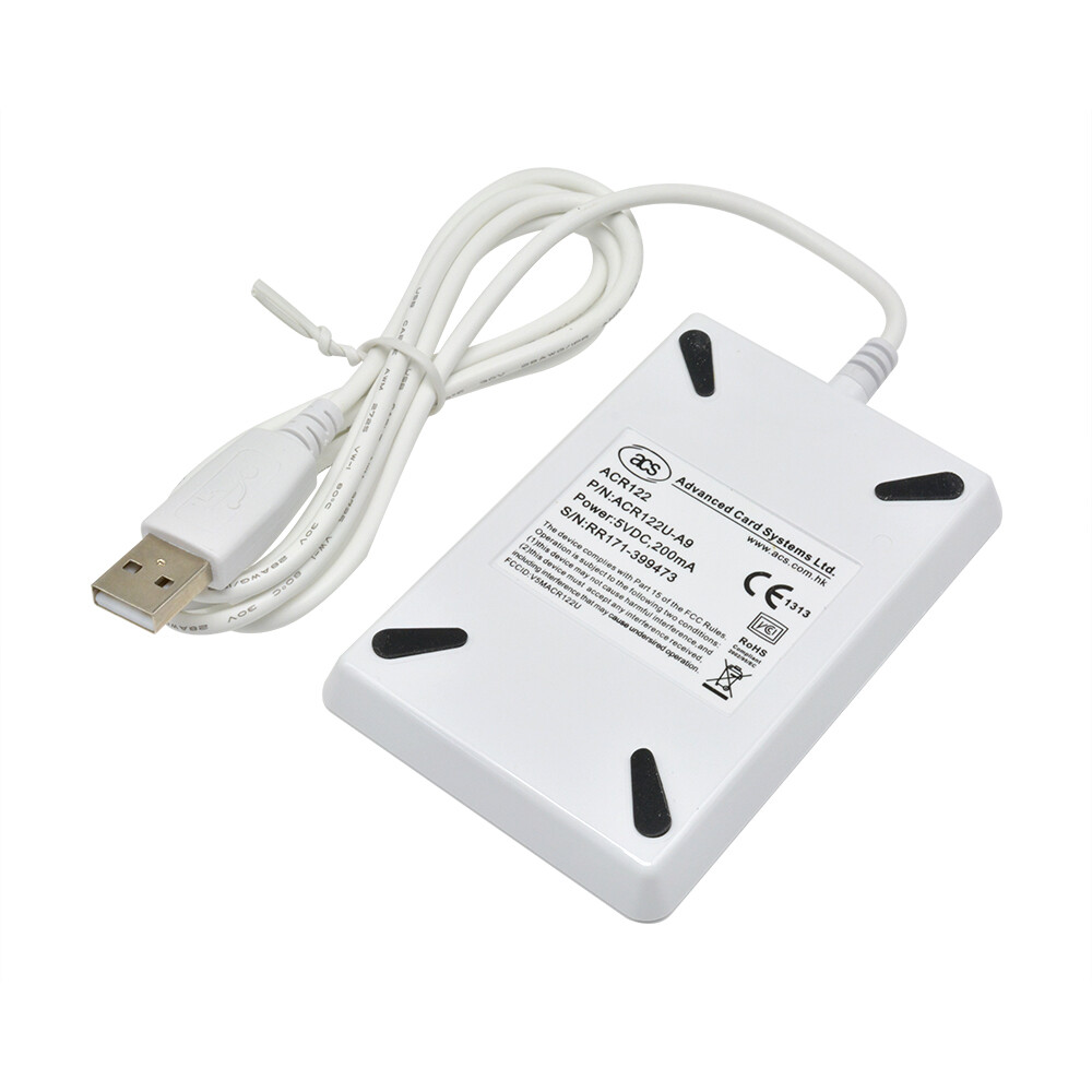 Original USB ACR122U NFC Card Reader Writer 13.56Mhz RFID Copier Duplicator