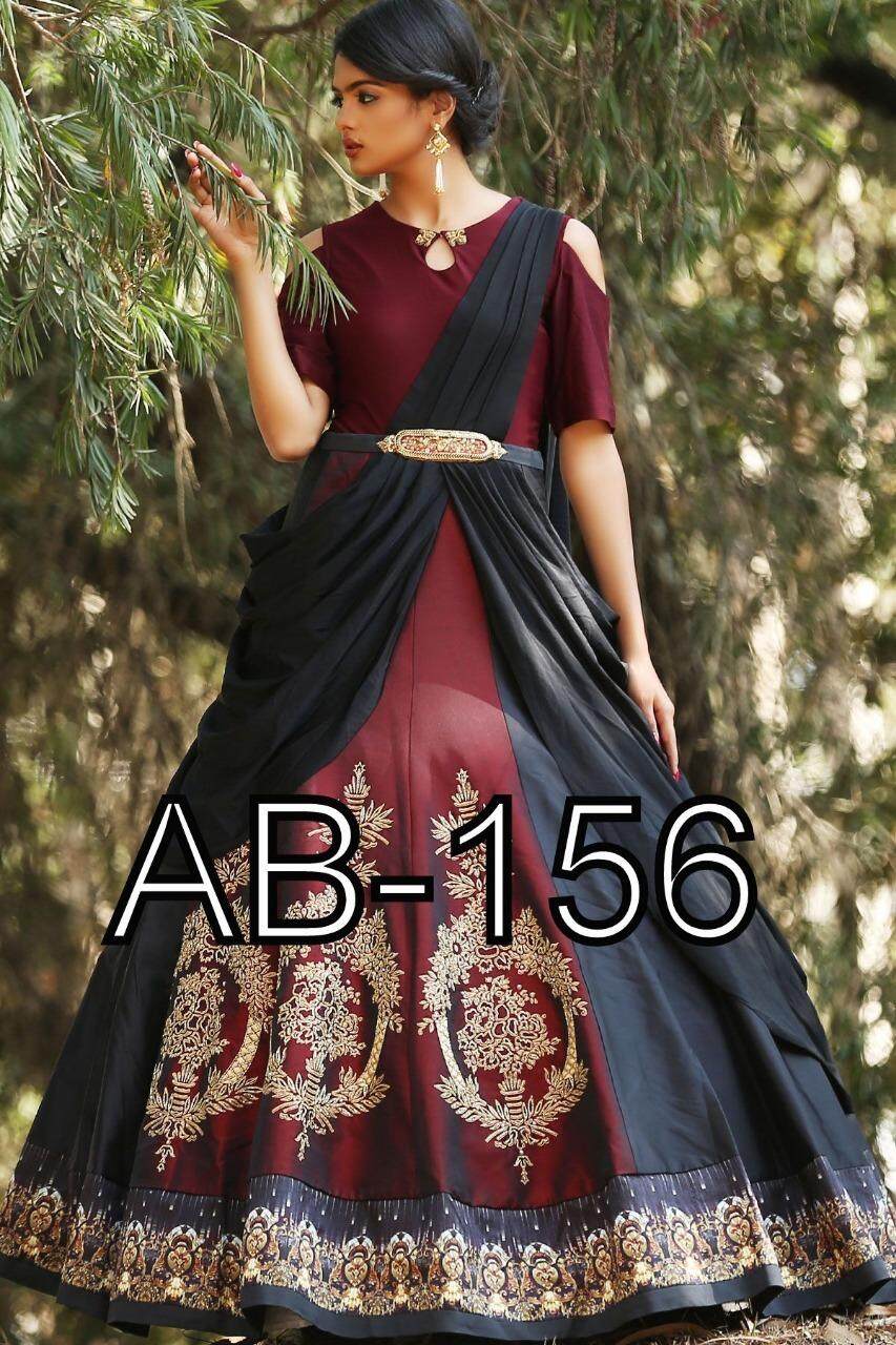 traditional party wear gown