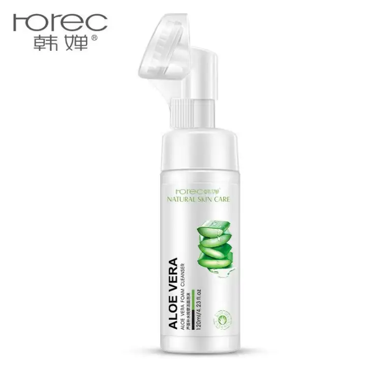 aloe soothing cleansing foam