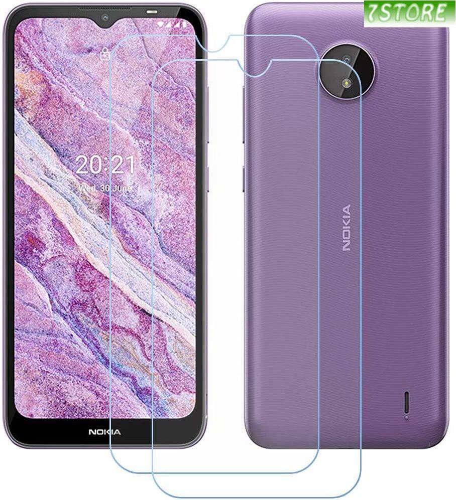 For Nokia C20 Tempered Glass Screen Protector, 9H Hardness Anti-Scratch Anti-Fingerprint Anti-Bubble Compatible Full Coverage Clear Film for Nokia C20